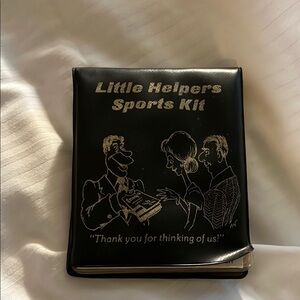 1978 Little Helpers Sports Kit Black Case with original pamphlets